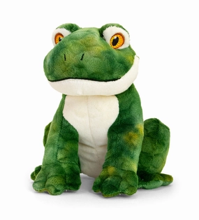 Keeleco 18cm Frog British Wildlife Recycled Soft Toy for All Ages