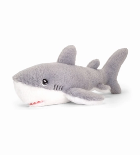 Keeleco 25cm Shark Sealife Animal Recycled Soft Toy for All Ages