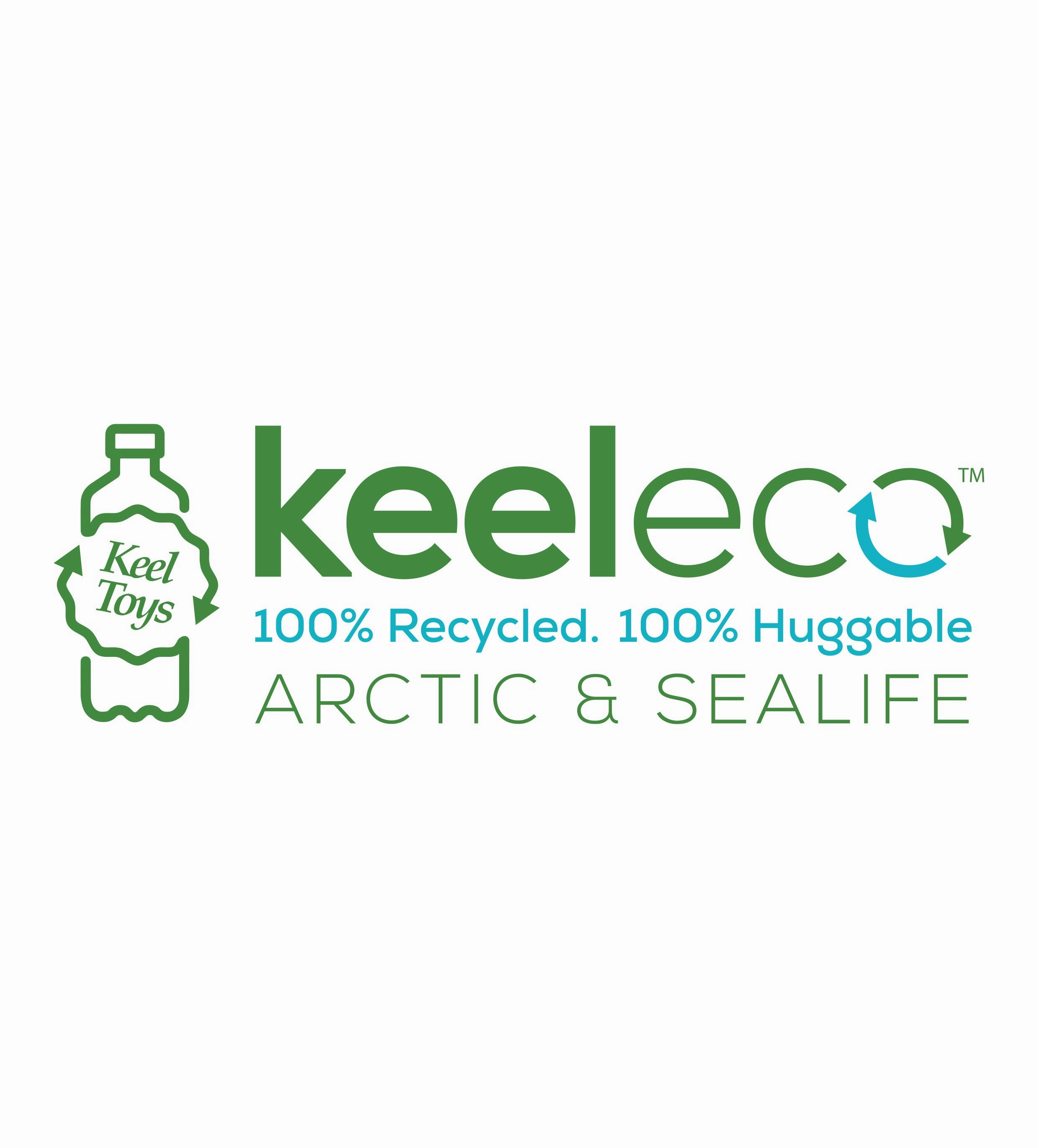 Keeleco 25cm Shark Sealife Animal Recycled Soft Toy for All Ages