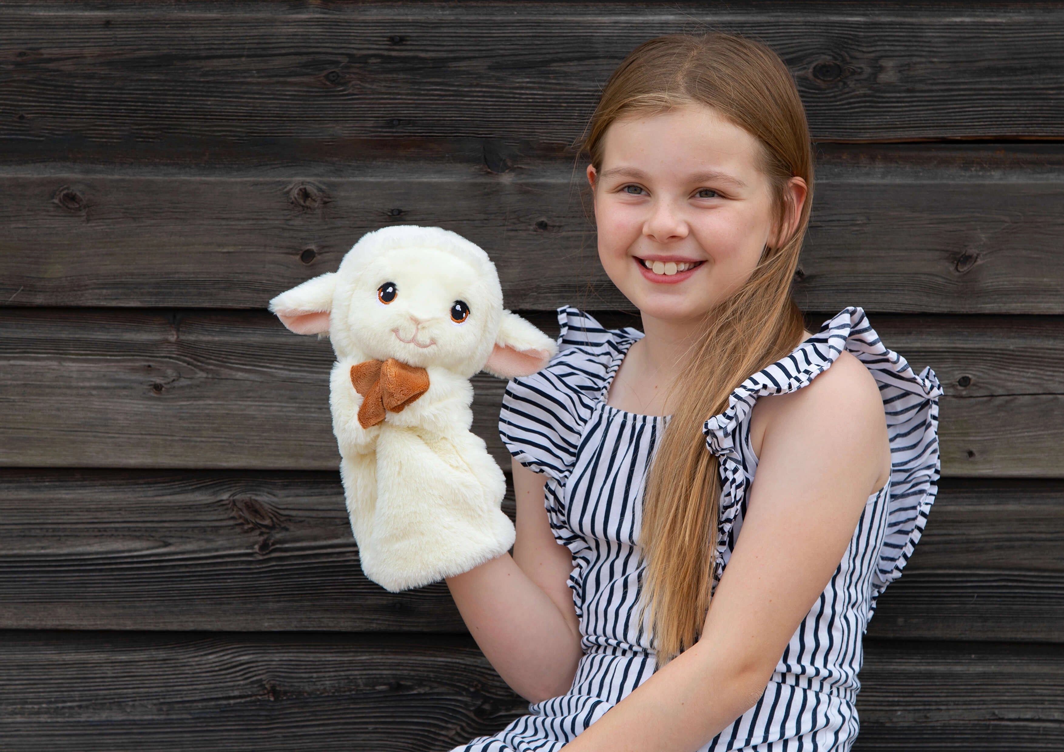 Keeleco 27cm Farm Animal Hand Puppet (8 Designs) Suitable from Birth