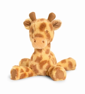 Keeleco Baby 17cm Huggy Giraffe Recycled Soft Toy Suitable from Birth