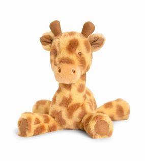 Keeleco Baby 17cm Huggy Giraffe Recycled Soft Toy Suitable from Birth