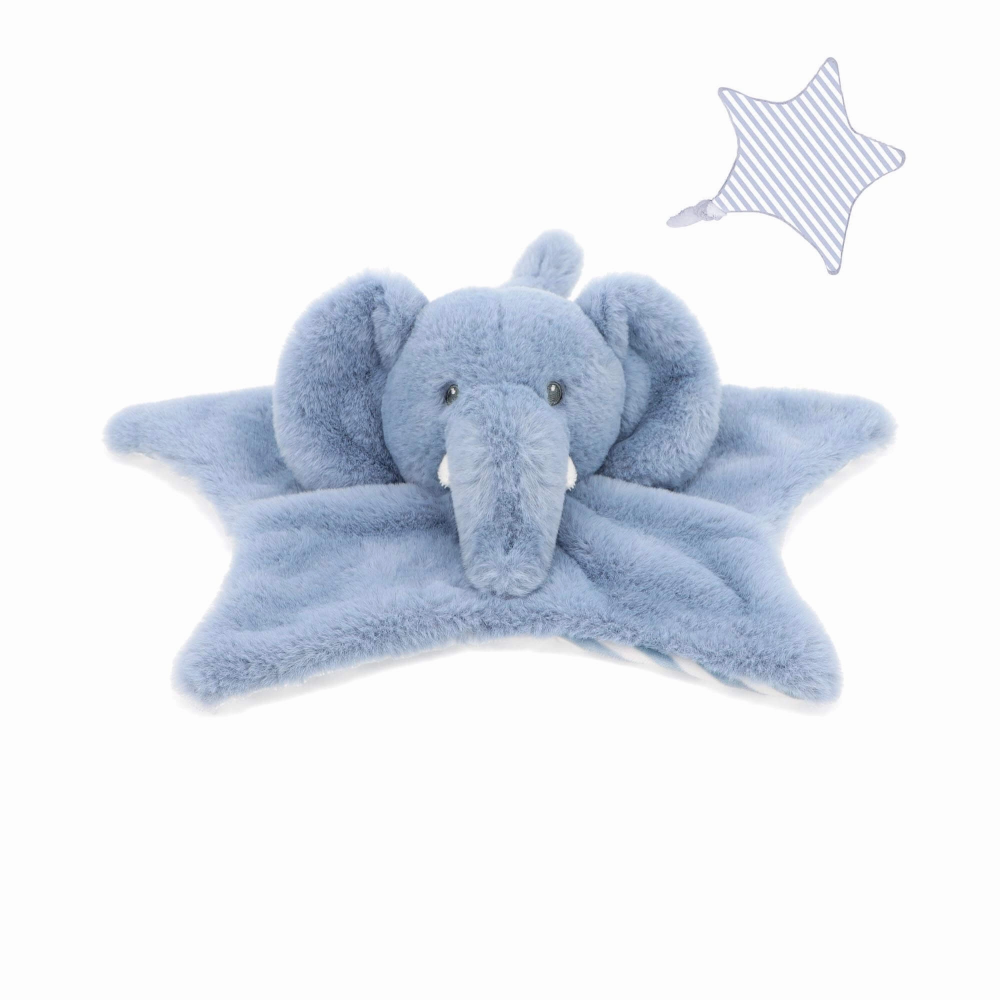 Keeleco Baby 32cm Ezra Elephant Soft Blanket Soother Toy for Babies