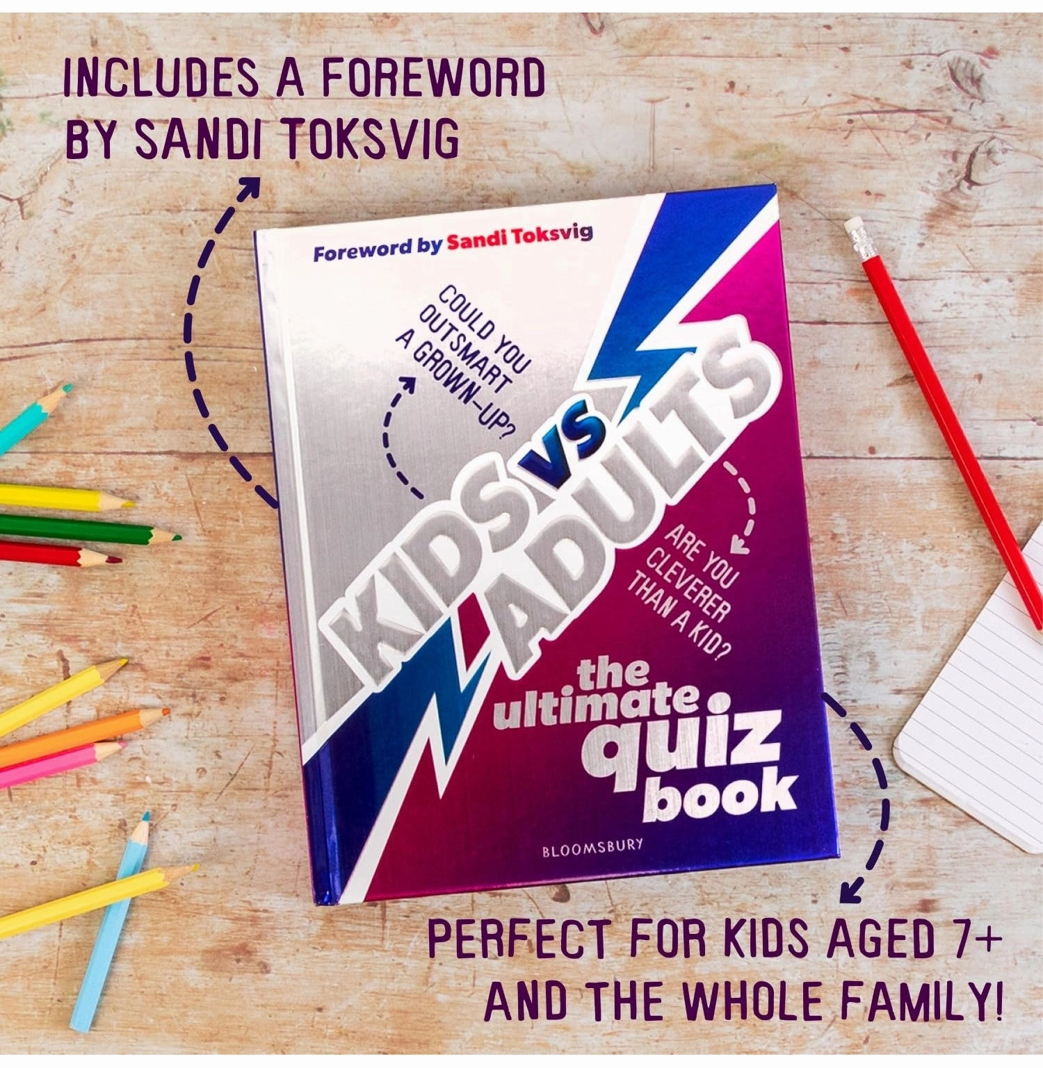 Kids Vs Adults: The Ultimate Family Quiz Book