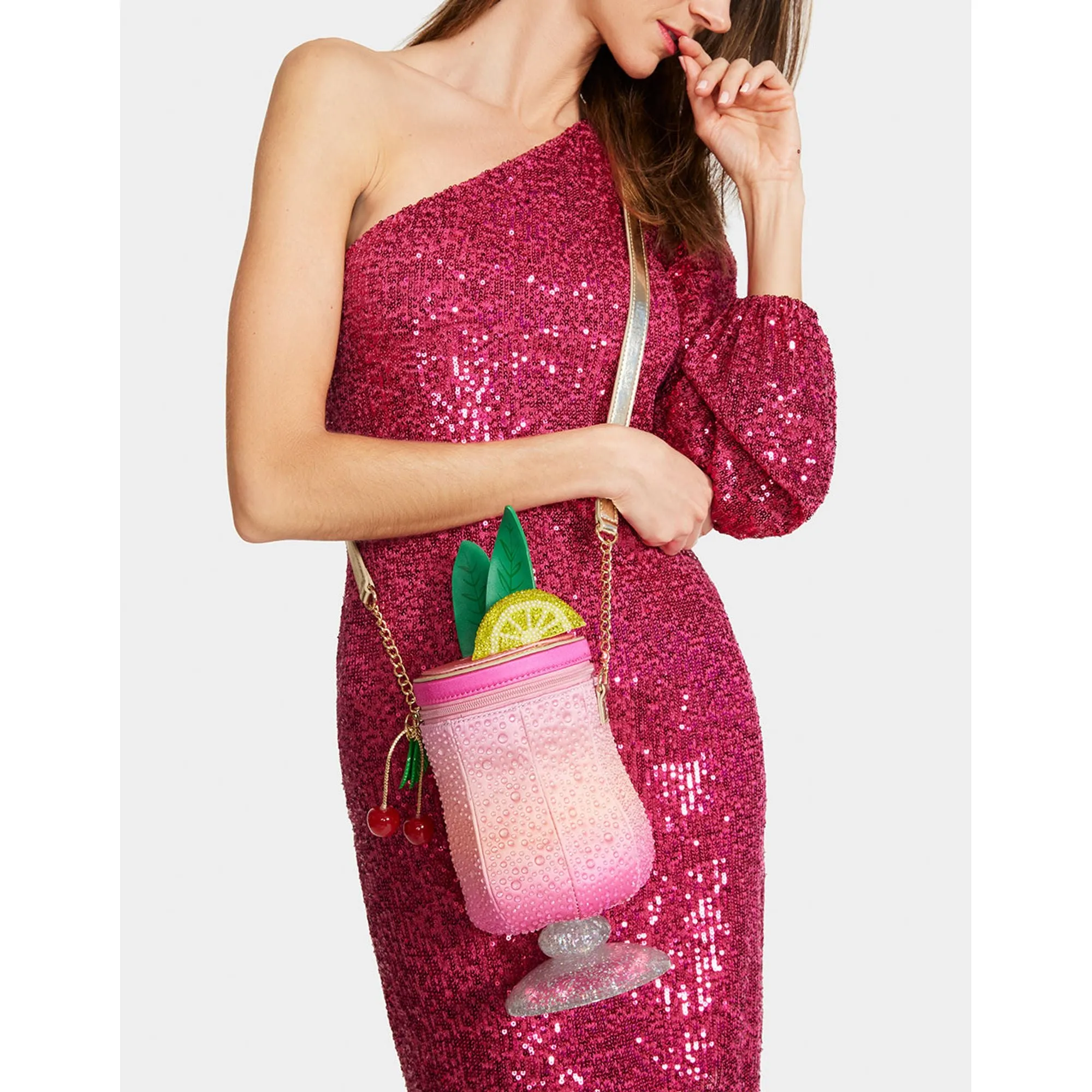 Kitsch 5 O Clock Somewhere Pink Betsey Johnson Jewelry