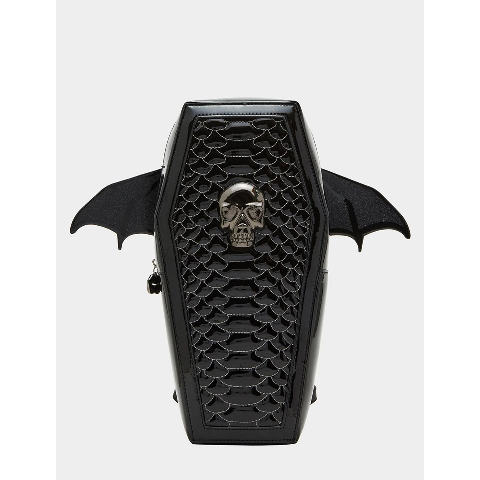 Kitsch Bat To The Bone Backpack Black Betsey Johnson Jewelry