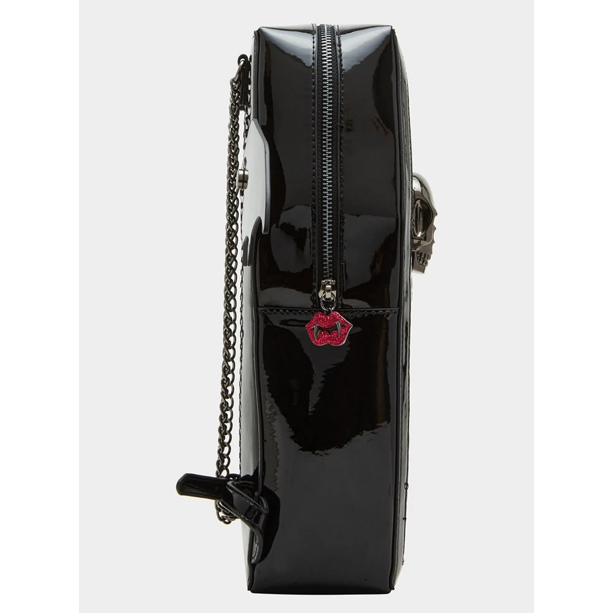 Kitsch Bat To The Bone Backpack Black Betsey Johnson Jewelry