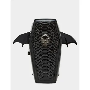 Kitsch Bat To The Bone Backpack Black Betsey Johnson Jewelry