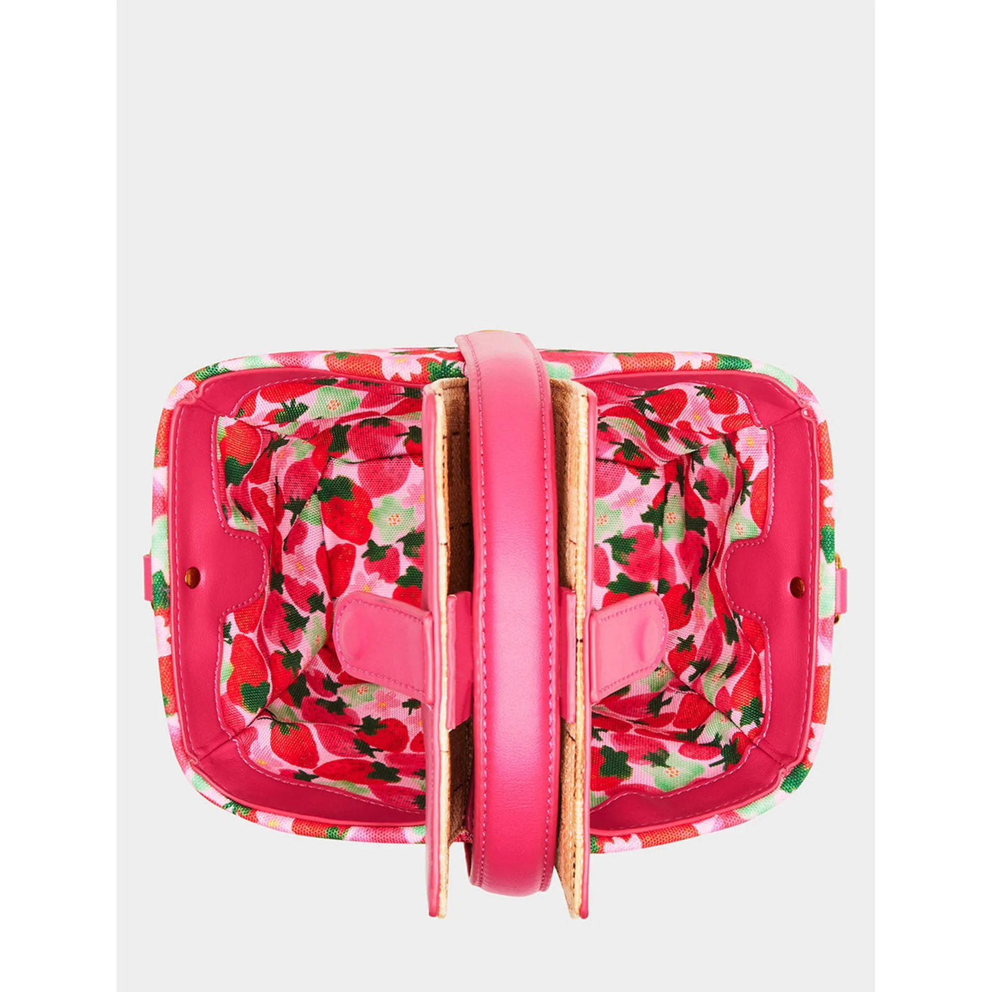 Kitsch Fresh N Fruity Picnic Basket Natural Betsey Johnson Jewelry