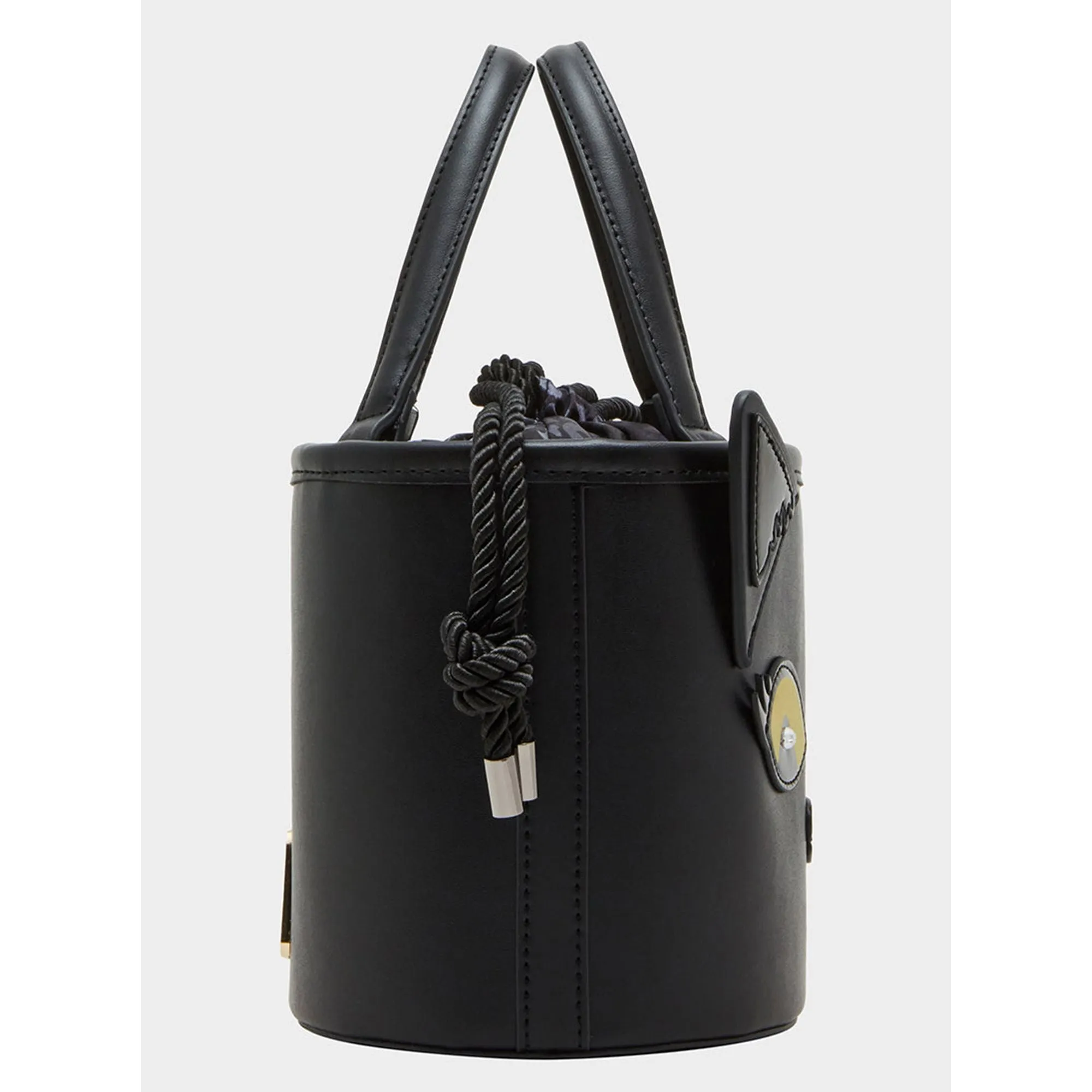 Kitsch Gimmie Candy Cat Bucket Bag Black Betsey Johnson Jewelry