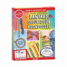 Klutz Best Ever Lanyard, Scoubidou & Boondoggle Craft Book