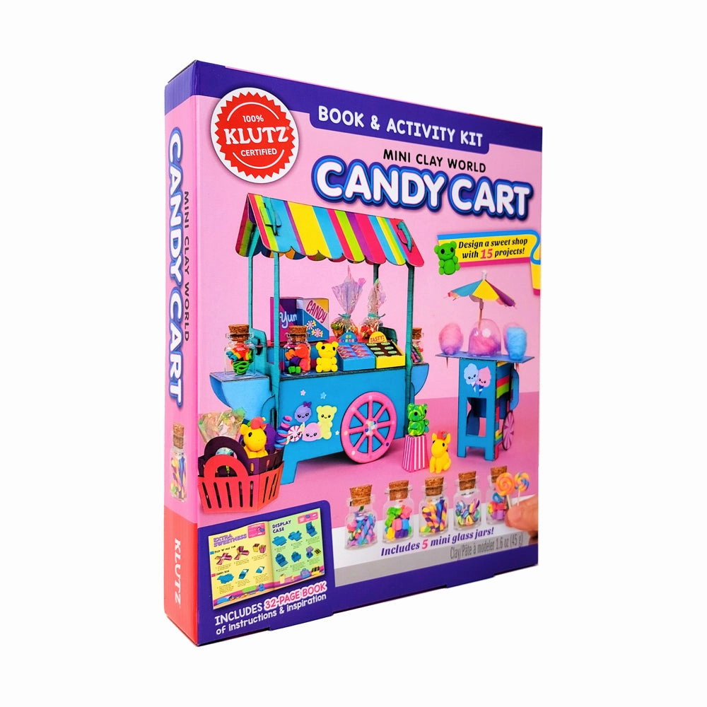 Klutz Mini Clay World Candy Cart Creative Clay Kit