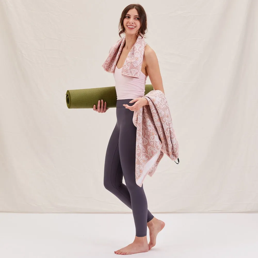 Lanterns Pink Sports Towel