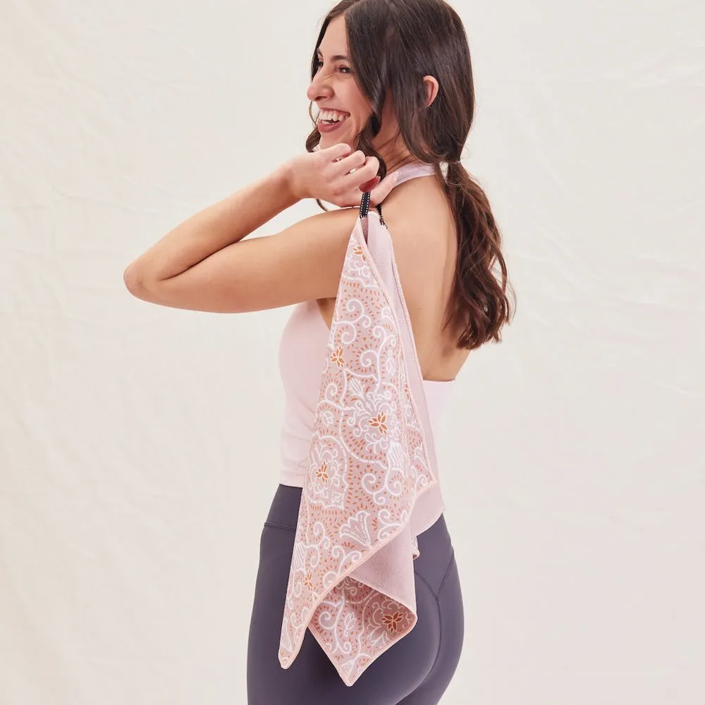 Lanterns Pink Sports Towel