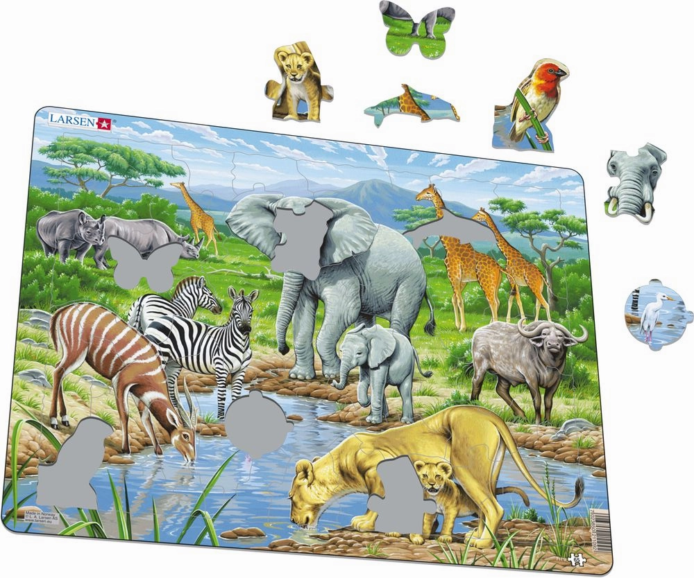Larsen Savanna Frame Tray Puzzle