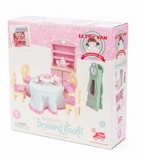 Le Toy Van Wooden Daisy Lane Drawing Room Furniture Set