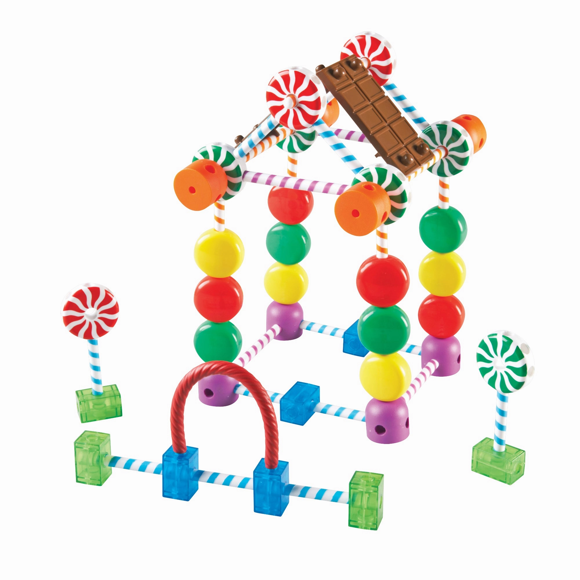 Learning Resources Candy Construction Building Set - 90 Pieces