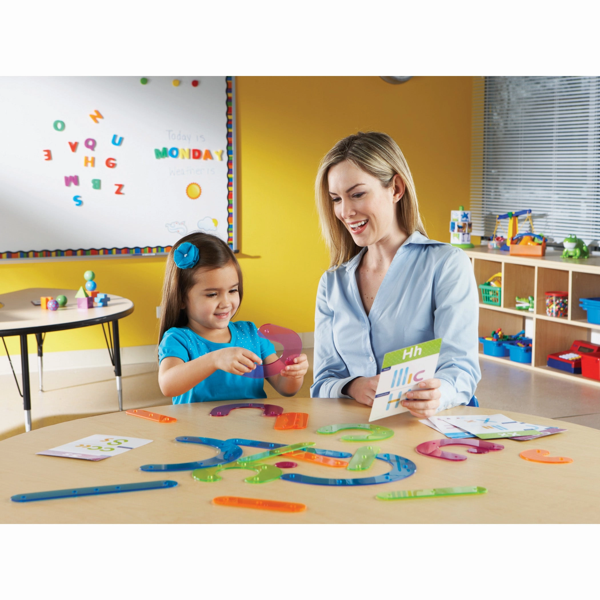 Learning Resources Letter Construction Activity Set - Educational Alphabet Building Toy