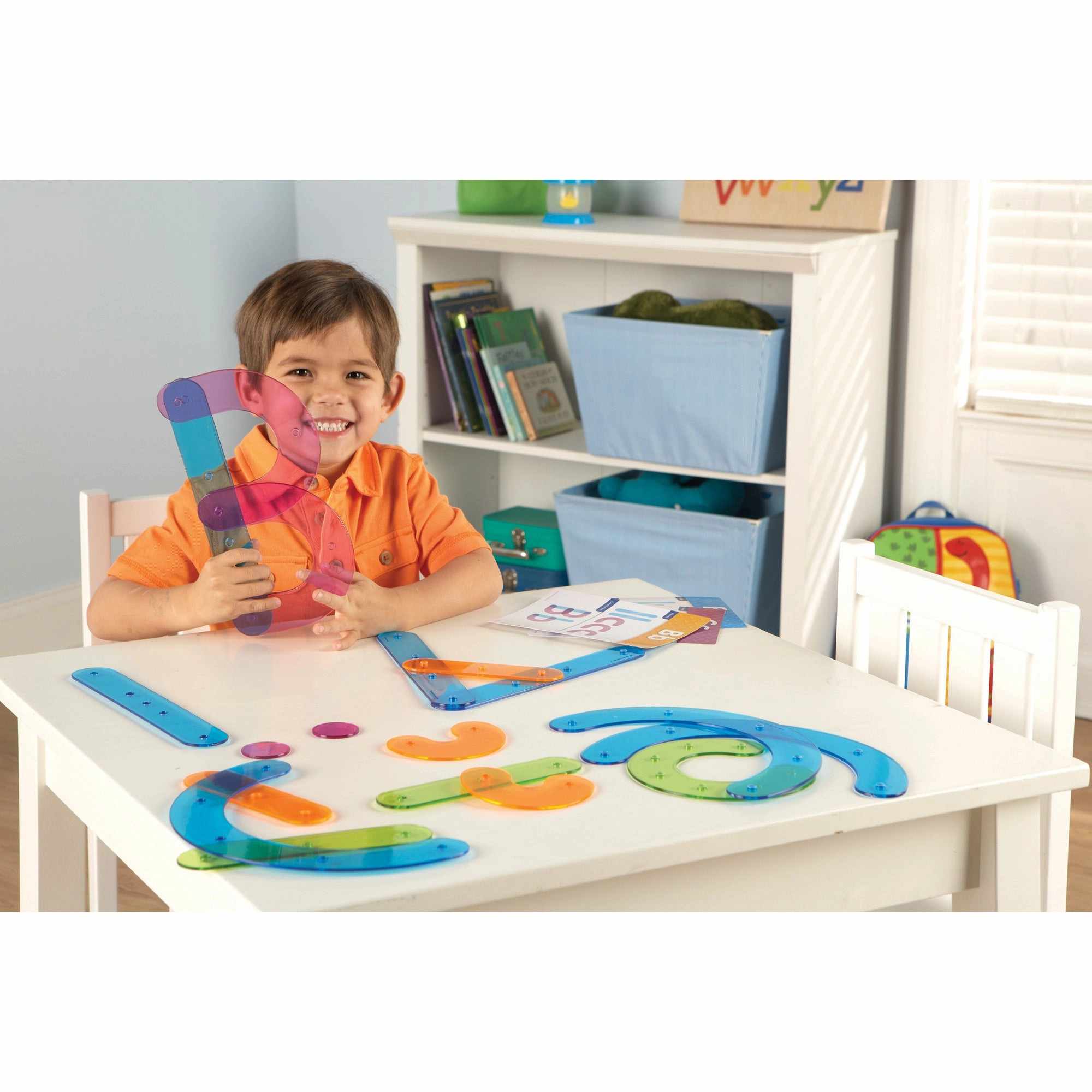 Learning Resources Letter Construction Activity Set - Educational Alphabet Building Toy