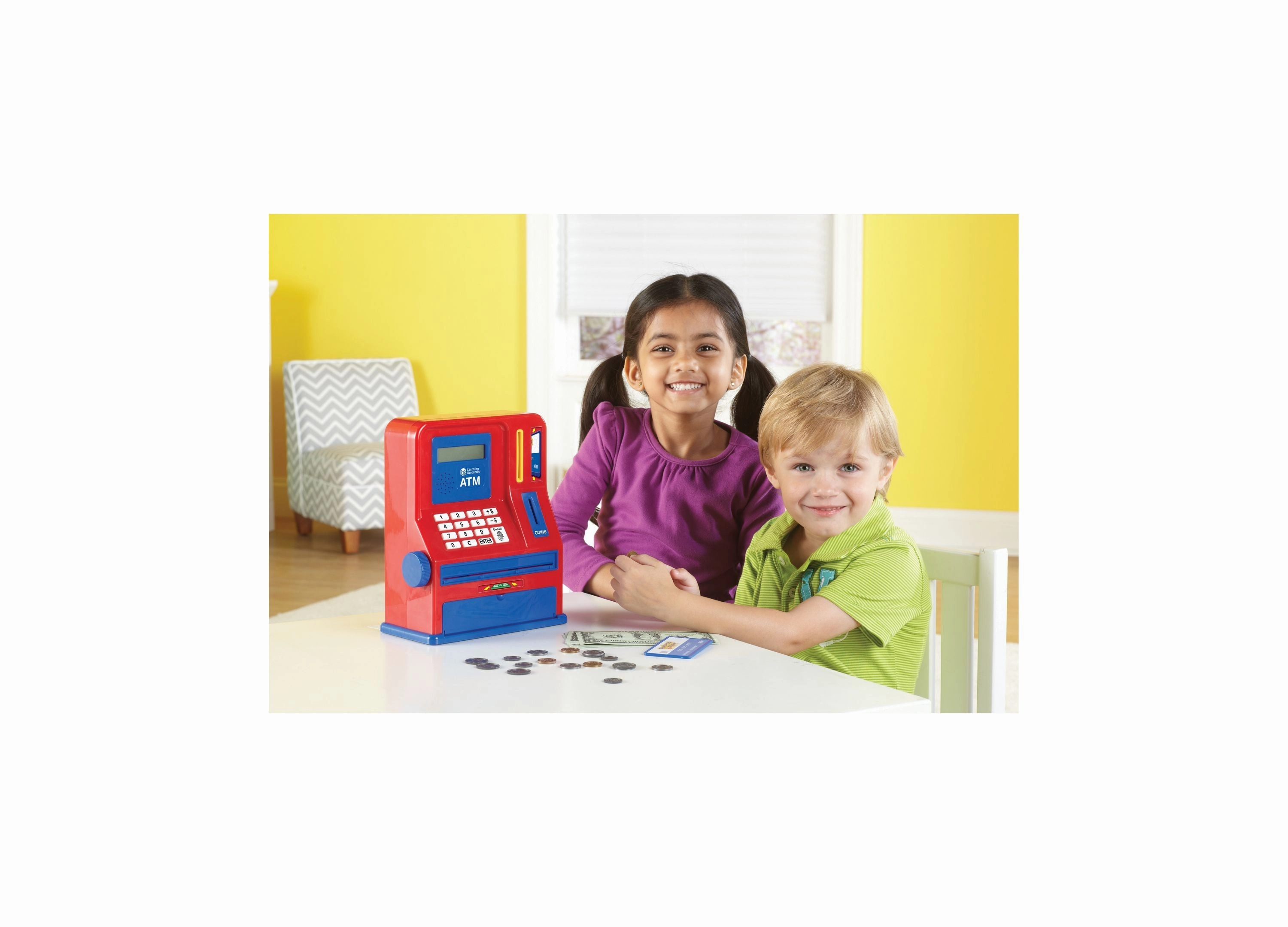 Learning Resources Pretend & Play Teaching ATM Bank - Interactive Educational Toy