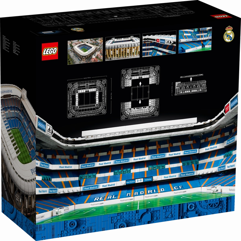 LEGO 10299 LEGO Icons Real Madrid  Santiago Bernabeu Stadium