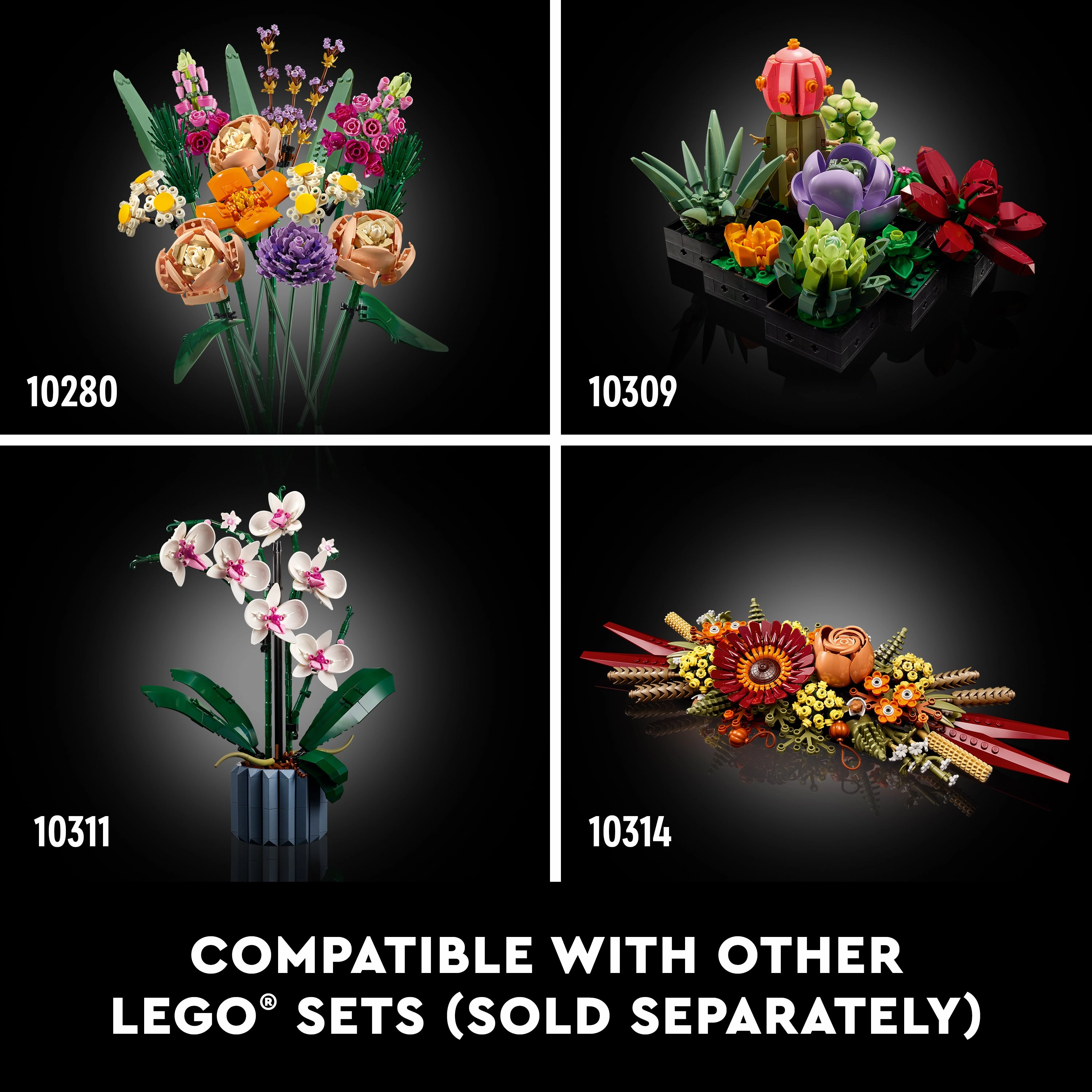 LEGO 10313 Botanicals Wildflower Bouquet