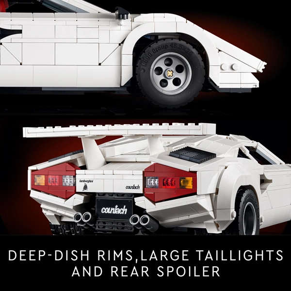 LEGO 10337 Icons Lamborghini Countach 5000 Quattrovalvole