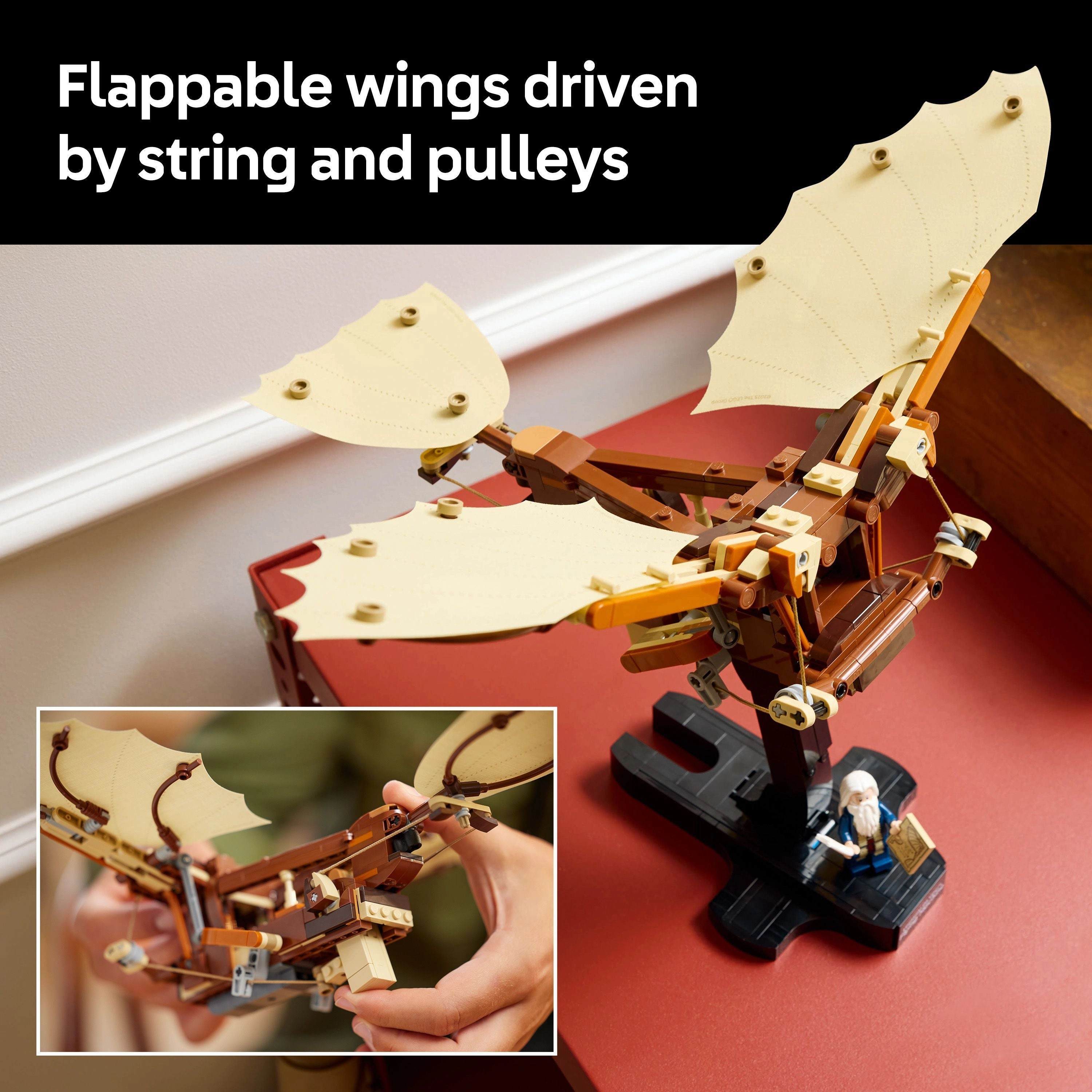 LEGO 10363 Icons Leonardo da Vincis Flying Machine