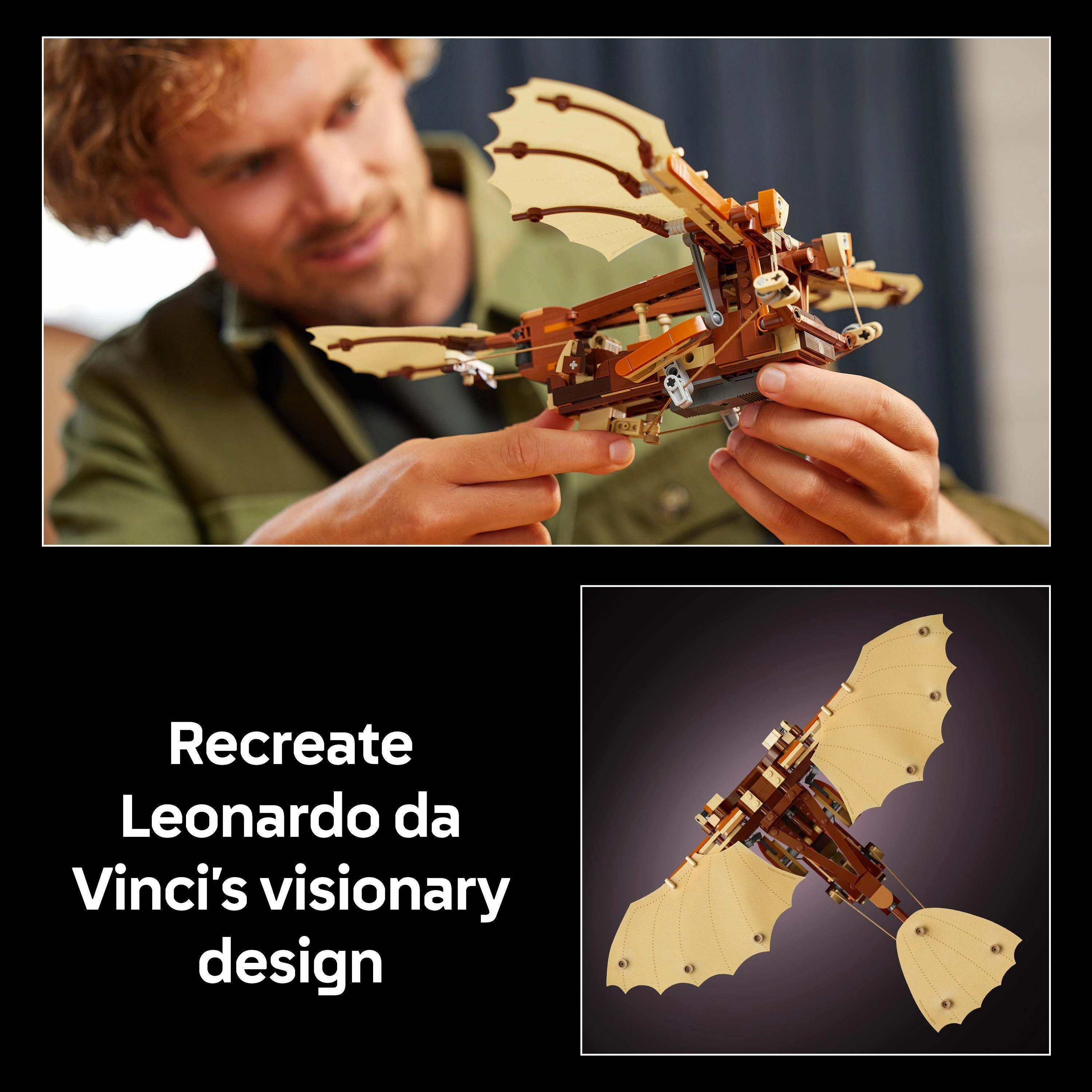 LEGO 10363 Icons Leonardo da Vincis Flying Machine