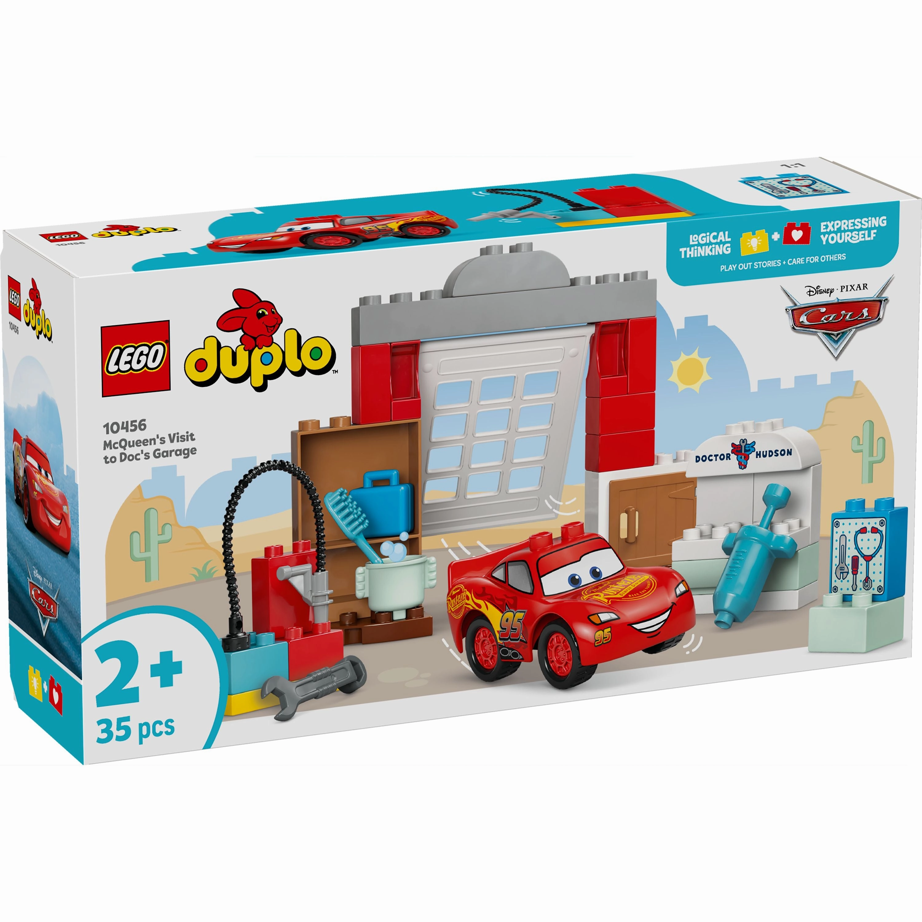LEGO 10456 DUPLO Disney and Pixar Cars McQueens Visit to Docs Garage