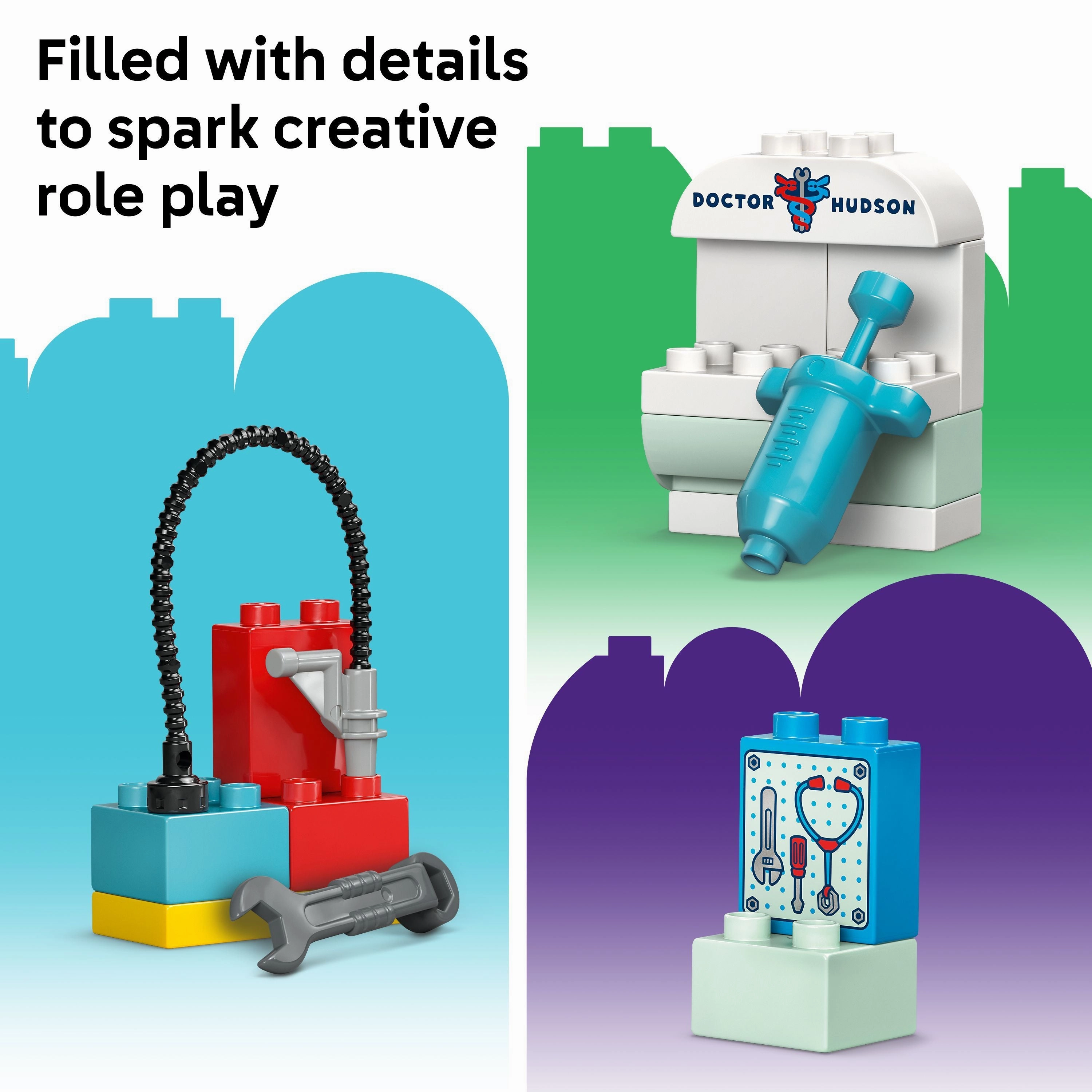 LEGO 10456 DUPLO Disney and Pixar Cars McQueens Visit to Docs Garage