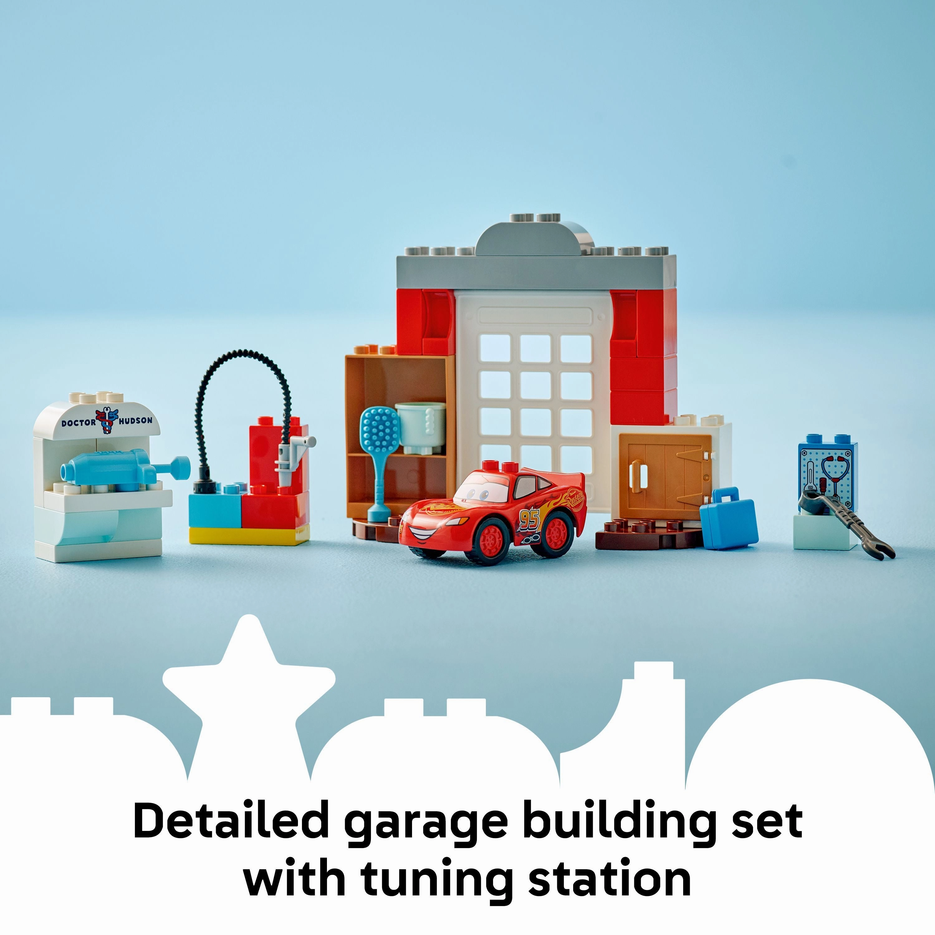 LEGO 10456 DUPLO Disney and Pixar Cars McQueens Visit to Docs Garage