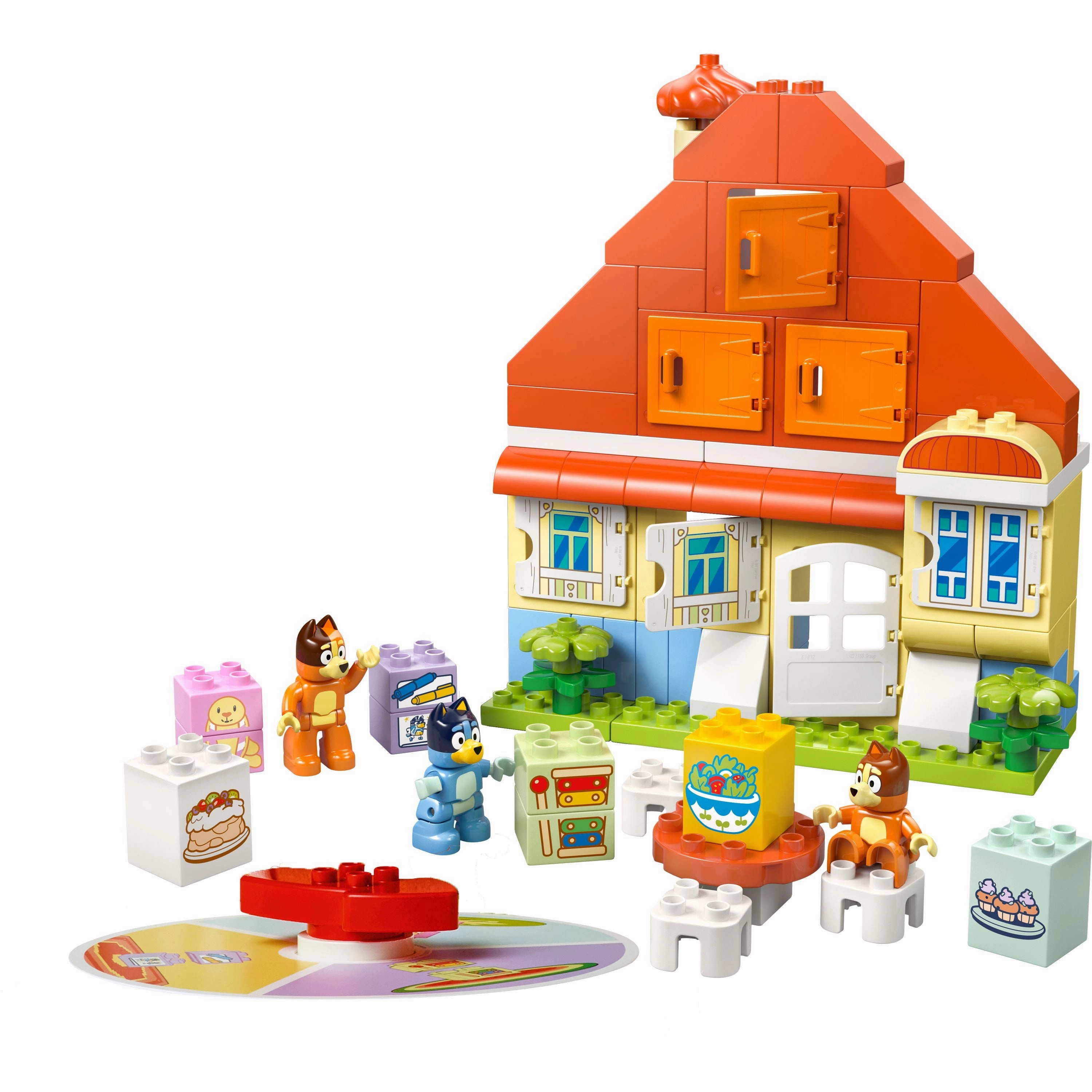 LEGO 10459 DUPLO Bluey: Blueys Family House with Memory Game