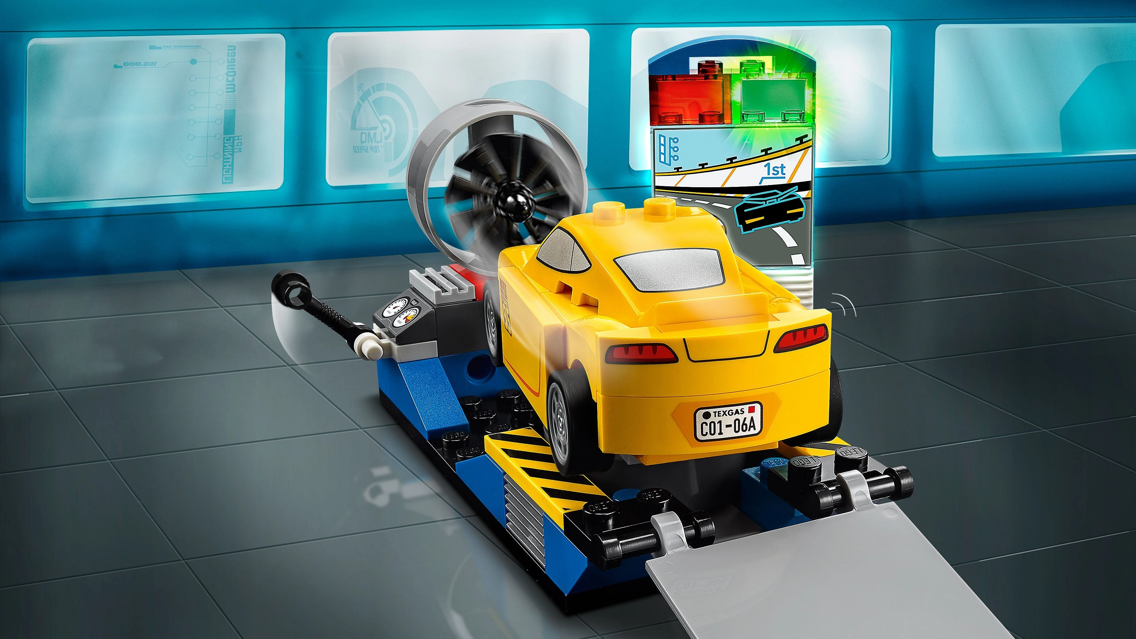 LEGO 10731 Juniors Disney Cars Cruz Ramirez Race Simulator