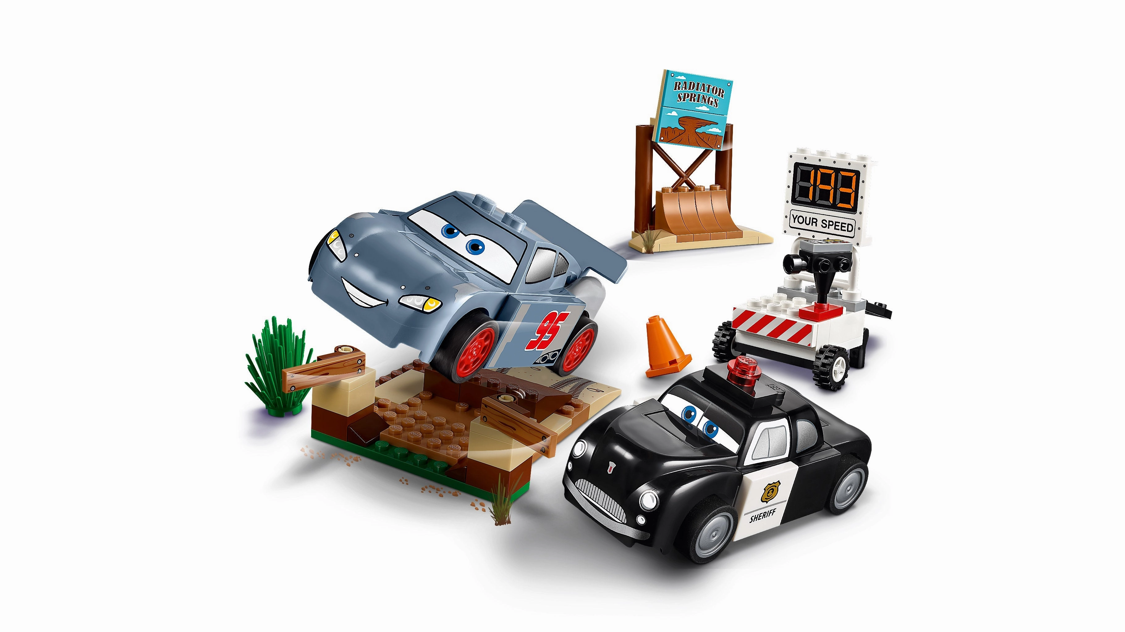 LEGO 10742 Juniors Disney Cars Willy's Butte Speed Training