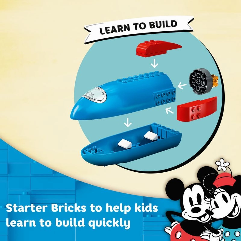 LEGO 10774 Disney Mickey Mouse & Minnie Mouse's Space Rocket