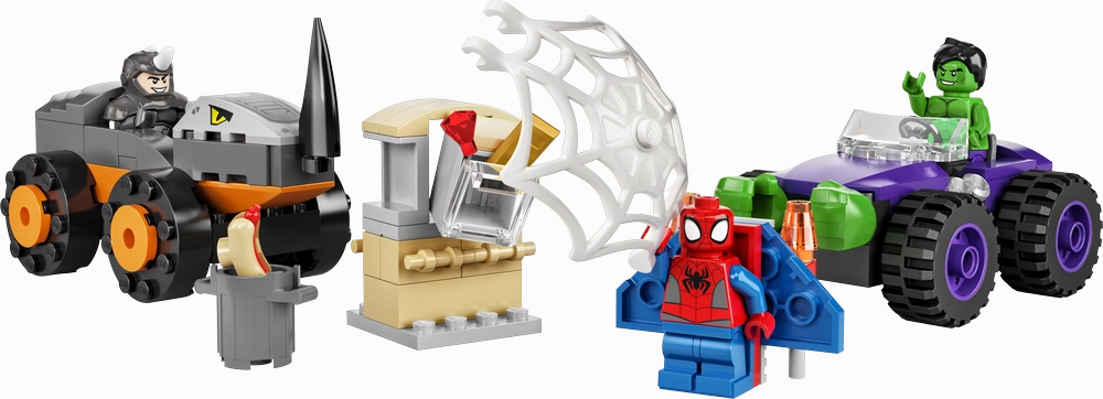 LEGO 10782 Marvel Spidey Hulk Vs. Rhino Truck Showdown