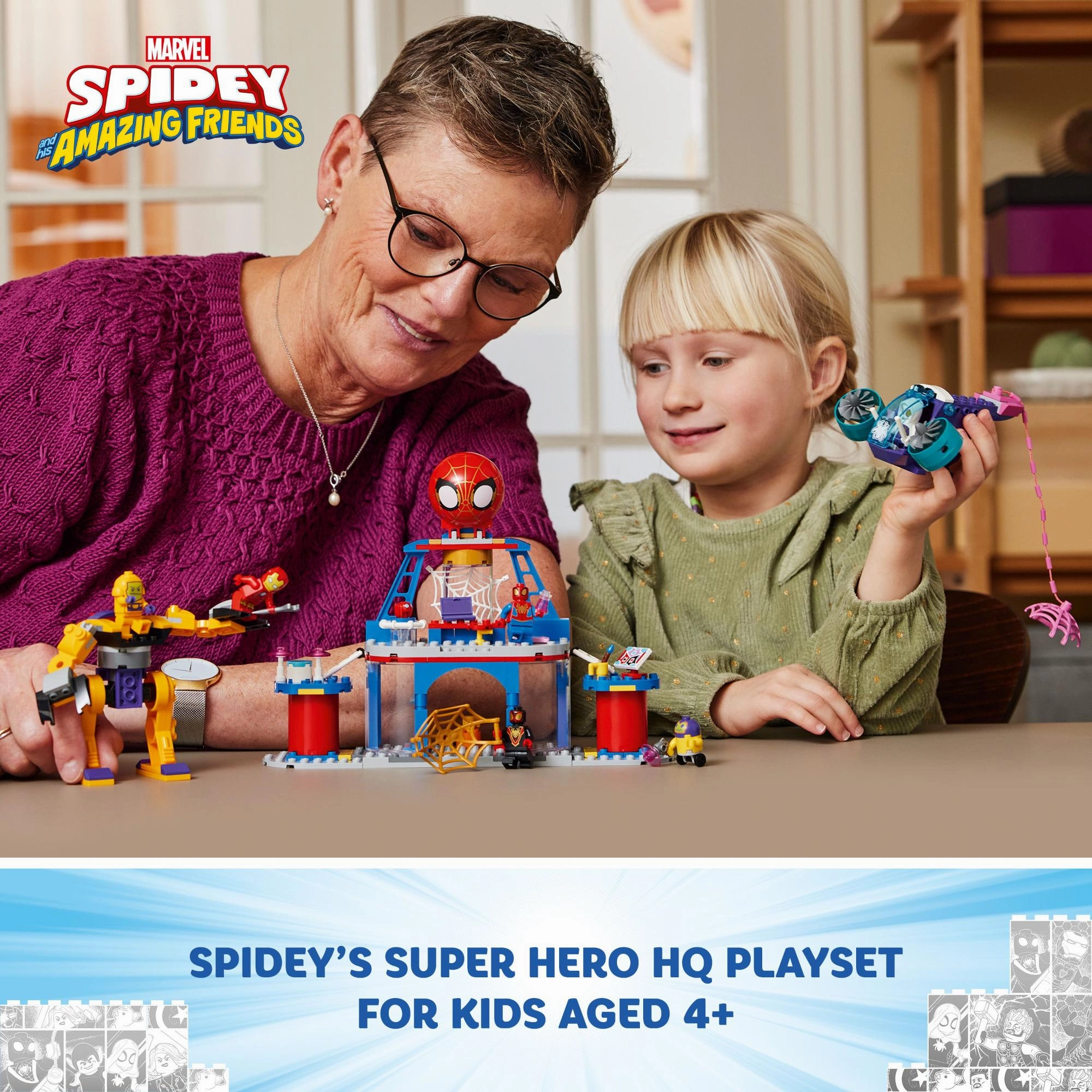 LEGO 10794 Marvel Team Spidey Web Spinner Headquaters