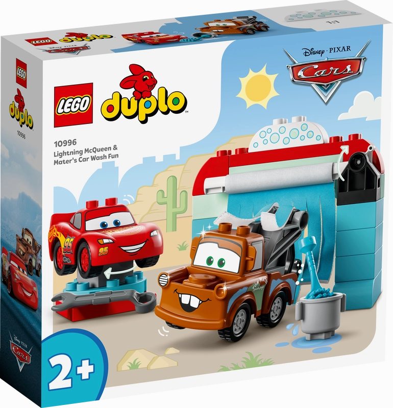 LEGO 10996 DUPLO Disney Cars Lightning Mcqueen & Mater's Car Wash Fun