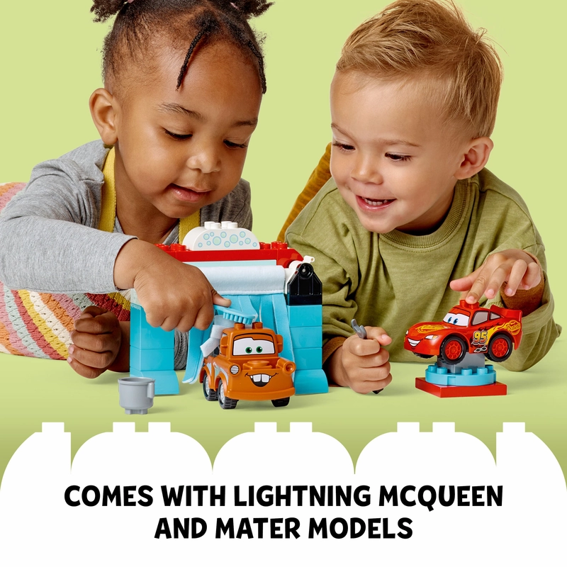 LEGO 10996 DUPLO Disney Cars Lightning Mcqueen & Mater's Car Wash Fun