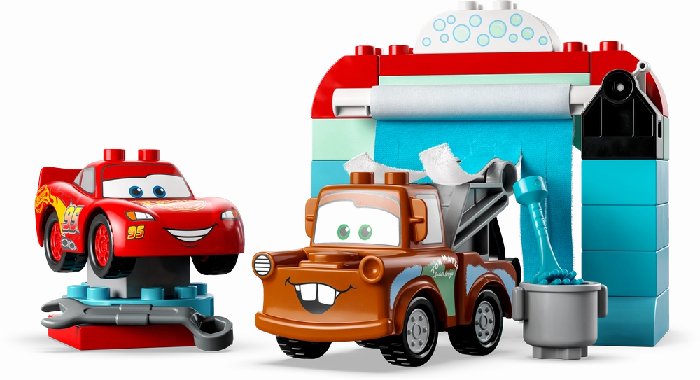 LEGO 10996 DUPLO Disney Cars Lightning Mcqueen & Mater's Car Wash Fun