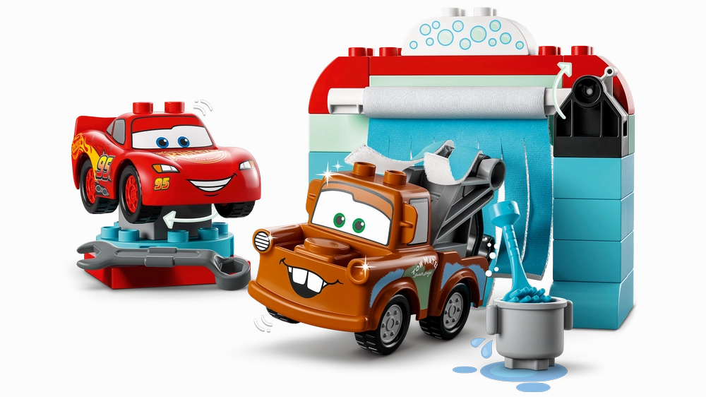 LEGO 10996 DUPLO Disney Cars Lightning Mcqueen & Mater's Car Wash Fun