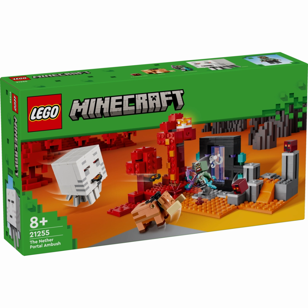 LEGO 21255 Minecraft The Nether Portal Ambush