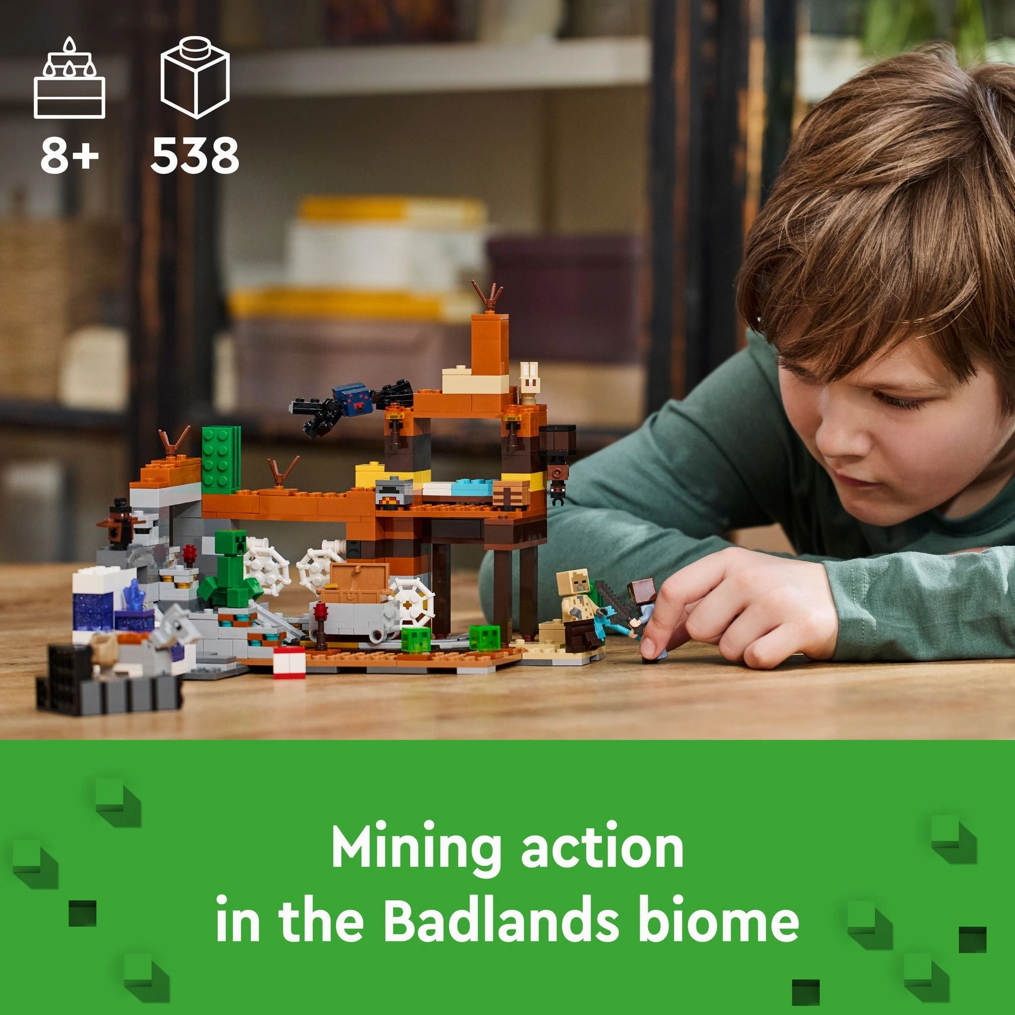 LEGO 21263 Minecraft The Badlands Mineshaft