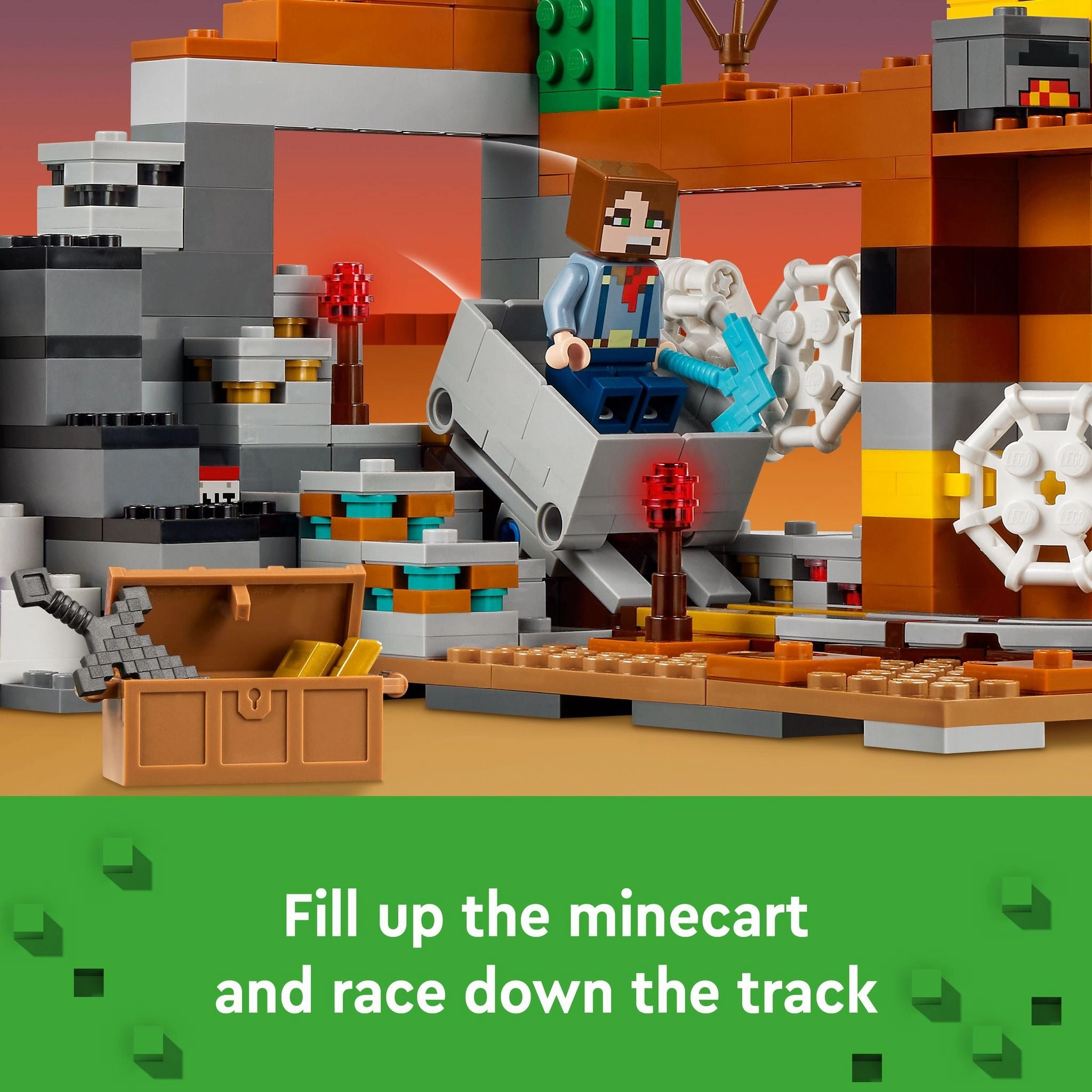 LEGO 21263 Minecraft The Badlands Mineshaft