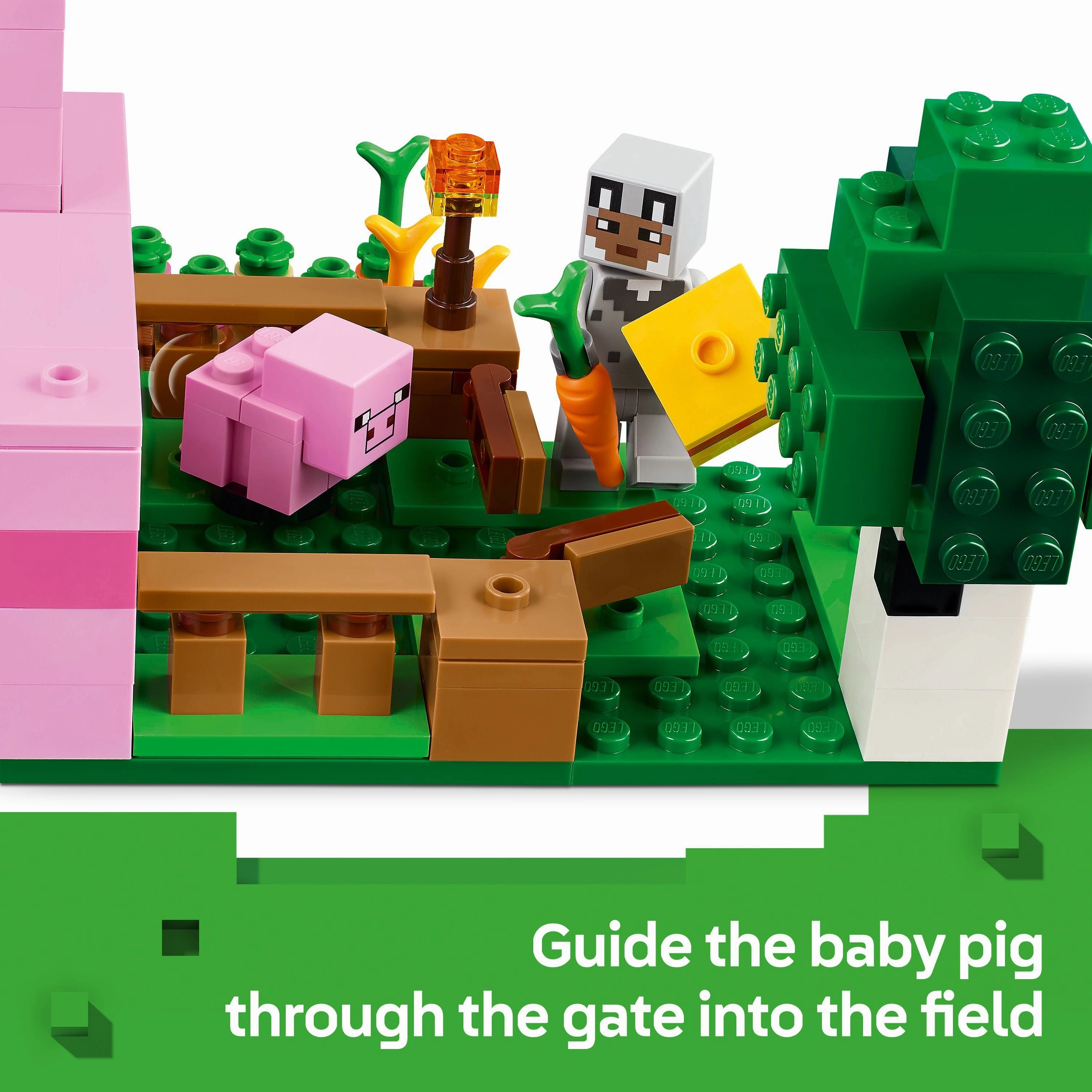 LEGO 21268 Minecraft The Baby Pig House