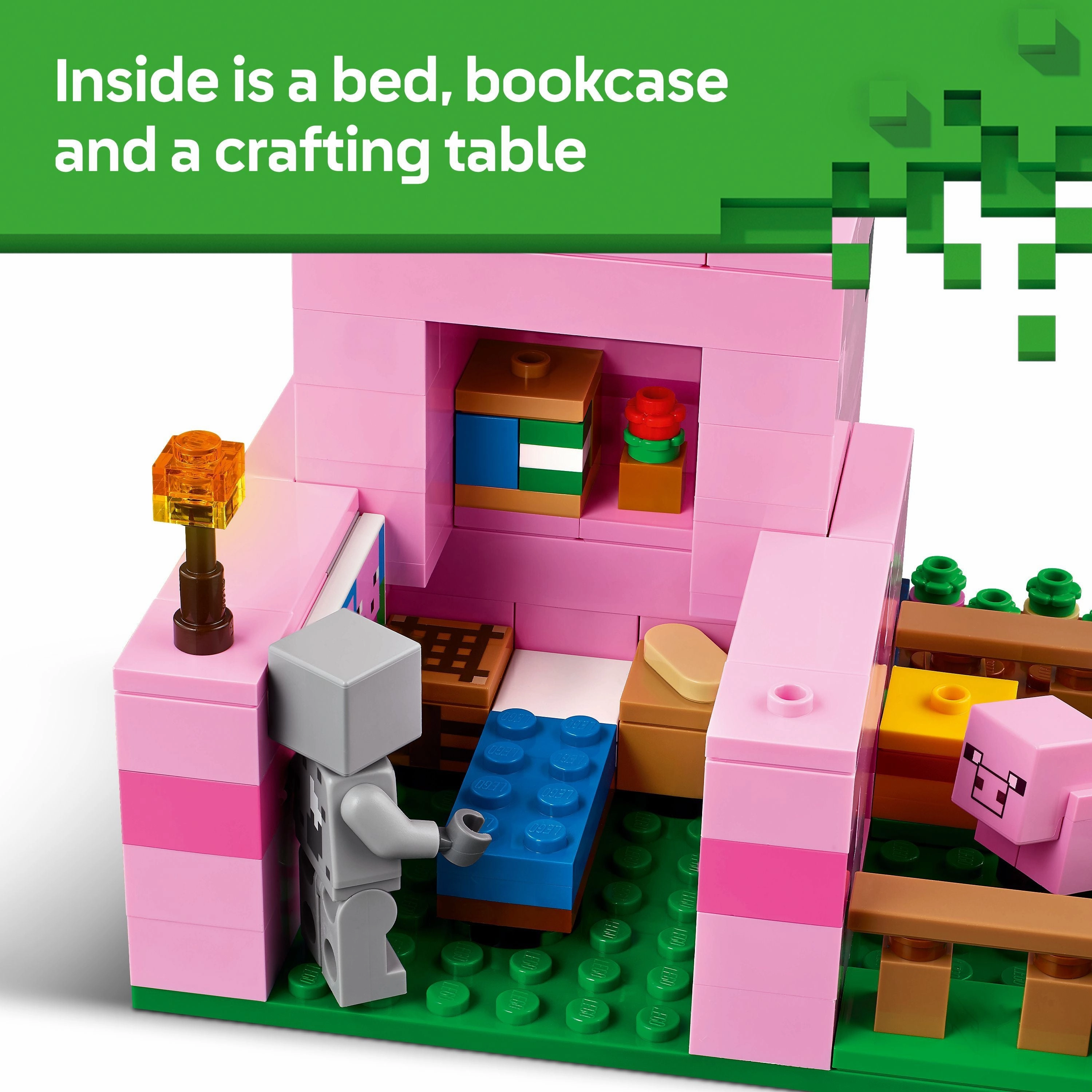 LEGO 21268 Minecraft The Baby Pig House