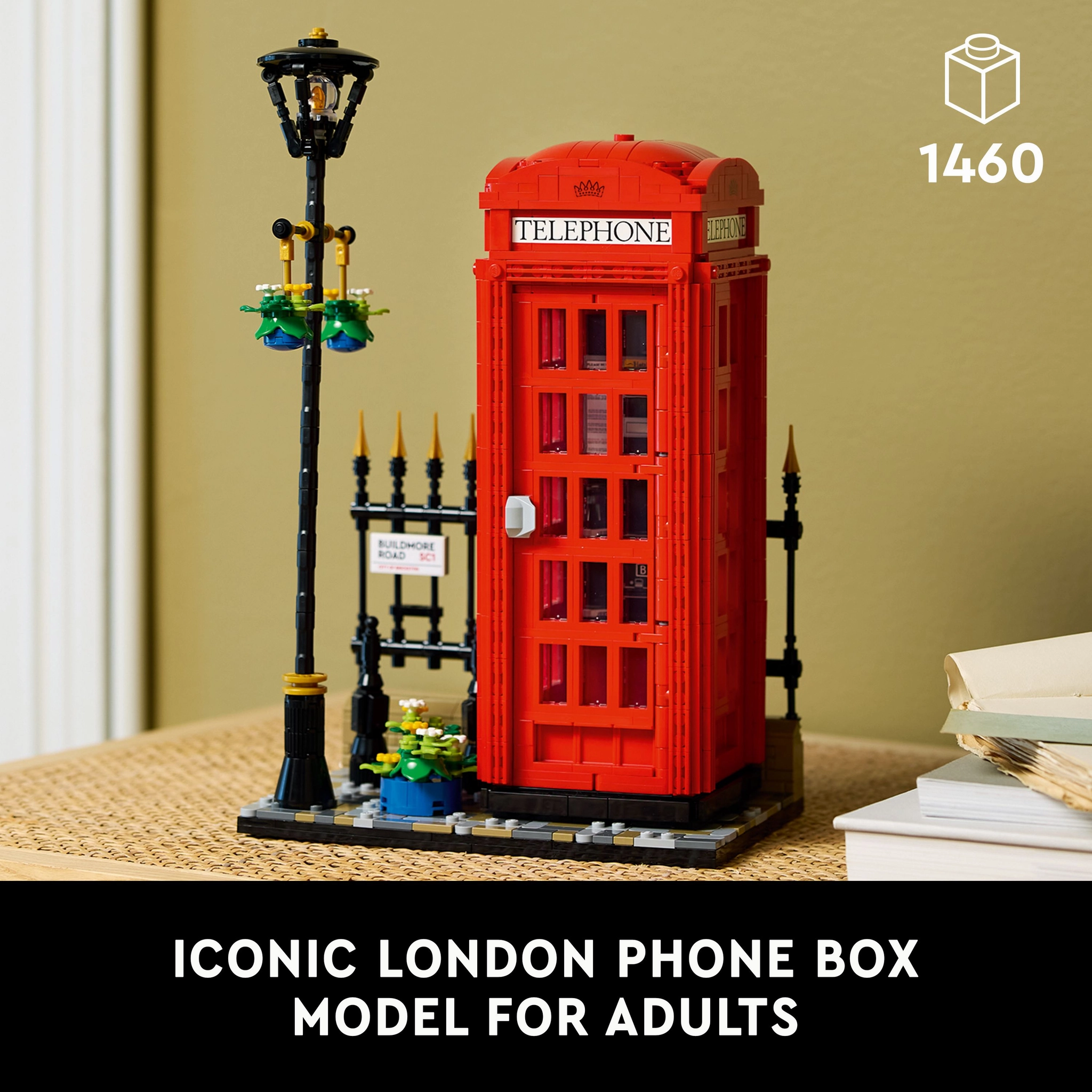 LEGO 21347 Ideas Red London Telephone Box