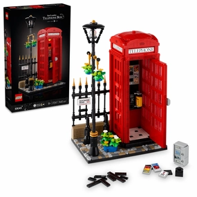 LEGO 21347 Ideas Red London Telephone Box