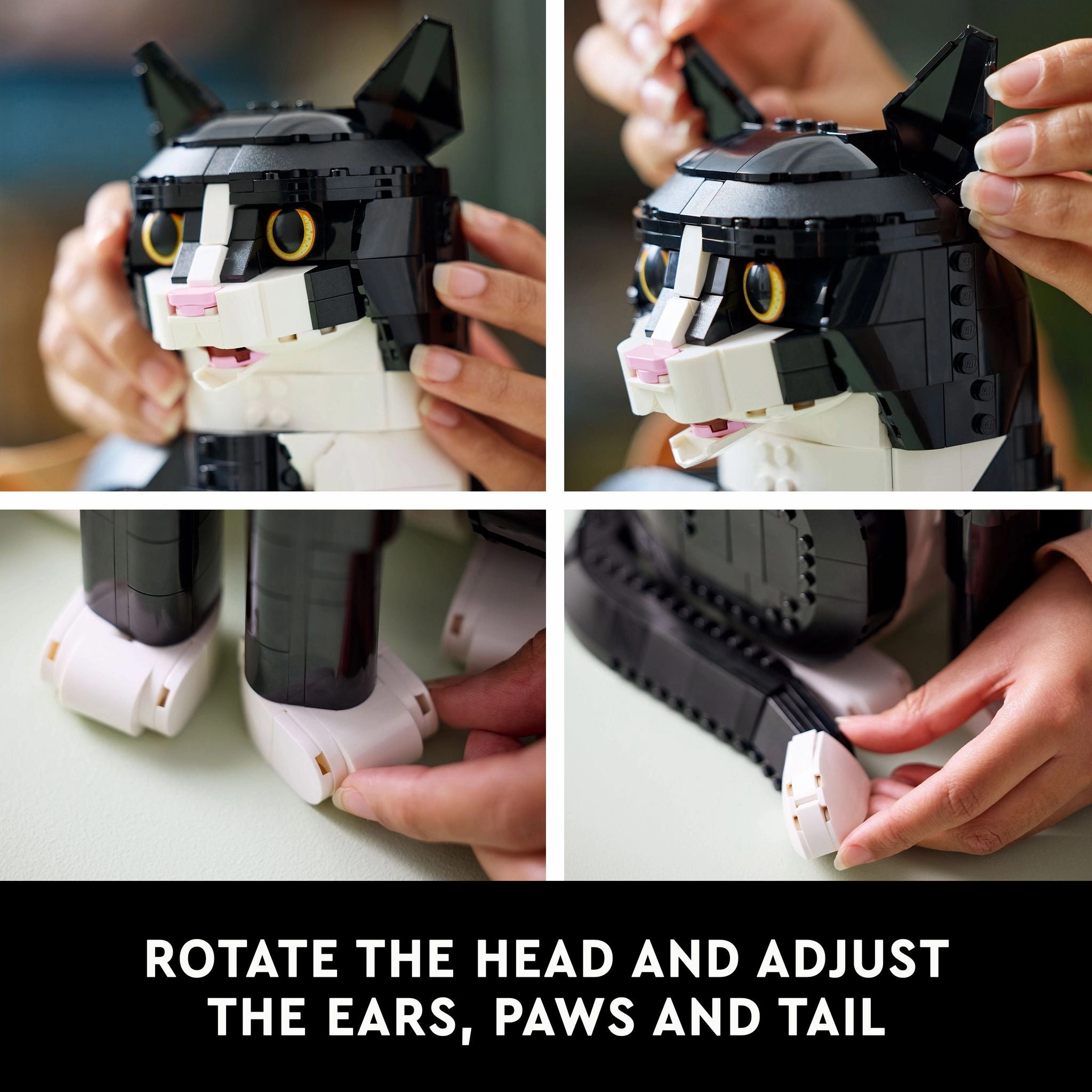 LEGO 21349 Ideas Tuxedo Cat